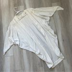 Mara Hoffman  Coverup Kimono pleated womens white (one size) Photo 0