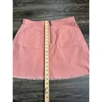 Madewell  A-Line Zip Skirt Antique Coral size 12 Photo 1