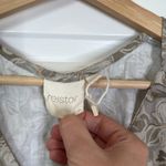 Resistor 100% Organic Cotton poplin floral tiered dress Green Size XS Photo 4