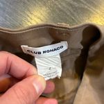 Club Monaco  Tan Beige Flare Wide Leg Casual Dress Pants Women's Size 4 Photo 4