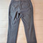 Loft NWOT -  - Women’s Blue & Black Gingham Plaid Capri Pants - Size 12 Petite Photo 6