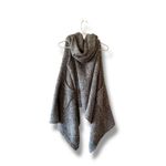 Soft Surroundings  Ardelle Wrap with Pockets Gray Heather Speckle OSFM Cozy NWT! Photo 1