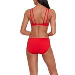 Ralph Lauren Lauren Beach Club Solid Mid-Rise V-Front Bikini Bottom Size 6, NWT Photo 2