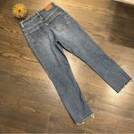 Madewell  Women’s High-Rise Slim Boyjean Jean Raw-Hemmed Size 26 Photo 8