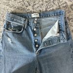 AGOLDE Jeans straight leg distressed Photo 3