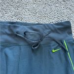 Nike Gray silver tag vintage y2k  womens wide leg capri yoga pants Photo 3