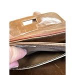 Flores Mexican womens handcrafted Tooled brown Leather Crossbody Bag SKU8095 Photo 15