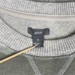 Aerie  Shirt Womens XS Gray Green Camo Sweatshirt Lounge Casual Streetwear‎ Photo 4