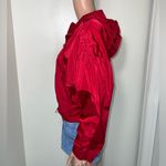 NWT Pinko Tango Red Guastalla Tela Tecnica Wind Breaker Zip Up Jacket Photo 2
