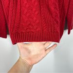 Lovers + Friends So Good Cable Knit Sweater Size XS Oversized Photo 5