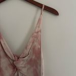ZARA Pink Tie Dye Knot Slip Dress Sz M Photo 5