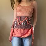 Zba Boho Fairycore Tank Top Pink Photo 6