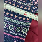 Cuddl Duds  Navy and Pink Patterned Pajama Set Photo 8