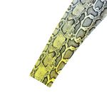 Onzie Vixen High Rise Leggings Snake Python Ombre Neon Size Small Medium Women's Photo 8