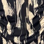 Garnet Hill Black and Cream Tankini Top only size 14 Photo 2