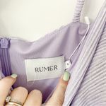 NEW RUMER Reverie Penelope Mini Dress Lilac Purple Size M Photo 4