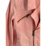 Sanctuary Motto Coral Pink Denim Jacket Size L Photo 2