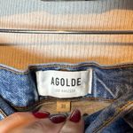 AGOLDE  Riley high rise straight crop Los Angeles Classic Blue Jeans Photo 1