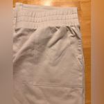 Belle Beach by Kim Gravel Cream Wide Leg Cropped Cream pants summer beach pocket Size L Photo 7