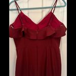 Jarlo London JARLO Medium Mina Layered Ruffle Sleeveless V-Neck Evening Gown Photo 7