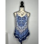 Fortune + Ivy (M) Saira Handkerchief Blouse - Stitch Fix Strappy V-Neck Tank Top Photo 9