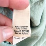 L.L.Bean Quilted Snap Pullover Sweatshirt Funnel Neck Comfy Green M Cozy Size M Photo 10