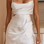 Selfie Leslie Shaken Not Stirred Cut-Out Waist Pleat Detail Mini Dress Photo 0