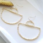 ZARA New!  Irregular Drop Earrings Photo 5
