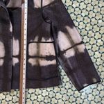 EUC LAFAYETTE 148 Light Weight Blazer Jacket Tie Dye Print Women's S White Gray Photo 9