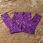Lululemon Like New Base Pace High-Rise Crop 23" Cheetah Magenta Leggings Size 6 Photo 3
