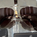 PRIVE REVAUX The Cali Aviator Sunglasses Gold Brown Gradient Lens FULL INCLUSION Photo 0
