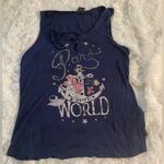 Disney the little mermaid front tie tank top size medium Photo 0