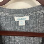 Sundance  Cable Knit V Neck Button Down Cardigan‎ Sweater Size XL Minimalist Photo 1