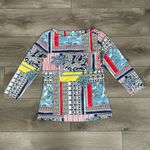 J. McLaughlin J.‎ McLaughlin Catalina Cloth Wavesong Tee Shirt Multicolor Size XS Photo 4