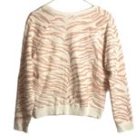 Rails  Theo Sweatshirt in Blush Tiger Print Size Small Photo 4