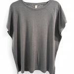 Athleta  Slate Gray Short Sleeve Oversized T Shirt- Size Small Photo 0