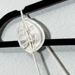 Zac Posen Cream Leaf Embroidered Spaghetti Strap Cotton Top Sz 4 Photo 9