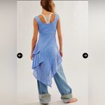 Free People NWOT  Sierra Off-The-Shoulder Top - Blue Heron with flaw* Photo 1