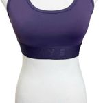 Barry’s Fit Tread Sports Bra Nightshade Purple Spell Out Women’s Size XS Photo 7