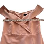 Bardot NWT  Bella Midi Off Shoulder Dress‎ Musk Pink Slit Wedding US 10 Large Photo 10