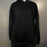 Nicopanda Hoodie Dress Womens Small Black Tulle Mesh Skirt Long Pullover Goth Photo 0