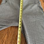 Max Studio  Black Beige Houndstooth Pull On Career Pants Elastic Waist Size S Photo 5
