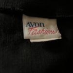 Vintage Avon Fashions Vintage Shirttail Black Dress Size 5/6 Photo 3