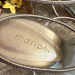 Maripé Maripe Leather Heels Shoes Mother of Pearl Abalone Shell Detail Women’s Size 9 Photo 6