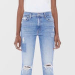 MOTHER Insider Crop Step Fray Photo 0