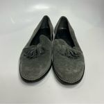 Stuart Weitzman  Guido gray leather tassel‎ loafers women’s size 8.5 professional Photo 1