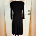 Lauren Ralph Lauren Black Long Sleeve Dress size 8 Photo 3
