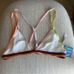 Free People NWT  Finn Strappy Back Bralette in White Photo 4