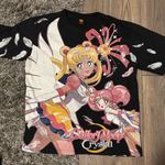 Sailor Moon Anime T Shirt L Black Size L Photo 0