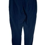 Everlane The Side-Zip Stretch Cotton Dress Pants in Navy Blue Size 14 Photo 3